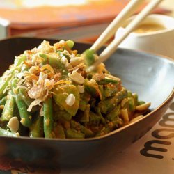 Snow Pea and Green Bean Salad