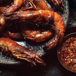 Grilled Shrimp with Chile, Cilantro, and Lime