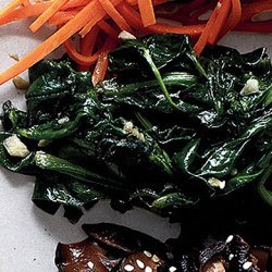 Garlicky Spinach