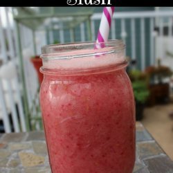 Banana-Raspberry Slush