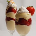 Strawberries And Cream Dessert