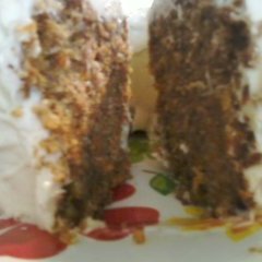 Jetts Moms Carrot Pecan Cake