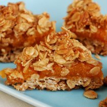 Apricot Oat Bars Easy