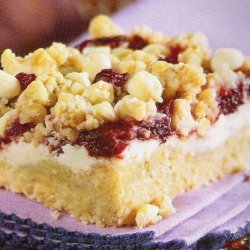 Cheesecake Cranberry Bars