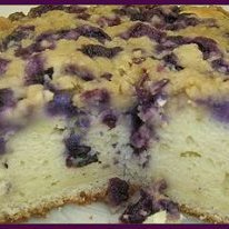 Easy And Delicious Mountains Blueberry Cake