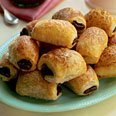 Chocolate Mini Puff Pastries