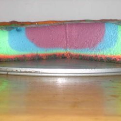 Fruitloops Rainbow Cheesecake