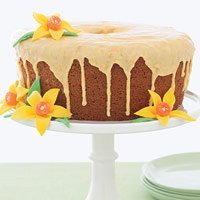 Tangerine Chiffon Cake