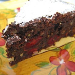 Chocolate And Cherry Polenta Cake