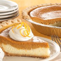 Cream Cheese-sweet Potato Pie