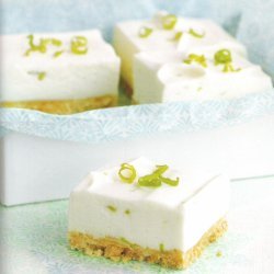 Key Lime Squares With Macadamia Crust