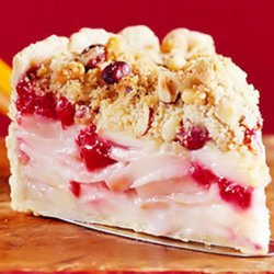 Apple-cranberry-hazelnut Pie