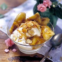 Grilled Banana Caramel Sundaes