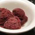 Sugarfree Blueberry Sorbet