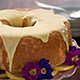 Lemon Angel Food Cake With Citrus Glaze