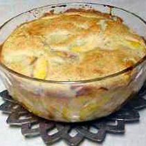 Peach Cobbler Casserole