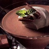 Frozen Mint Chocolate Mousse