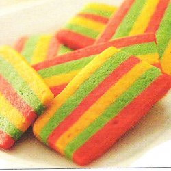 Rainbow Butter Cookies