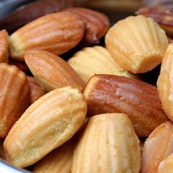 Lemon Glazed Madeleines