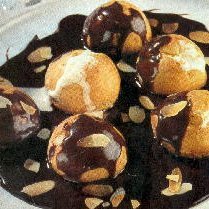 Chocolate Filling Profiteroles