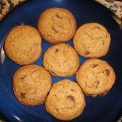 Whole Wheat Chocolate Chip Cookies