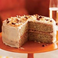 Banana Layer Cake With Cream Cheese Frosting