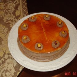 Dobos Tort - Caramel Chocolate Cake