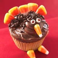 Thanksgiving Turkey Cupcakes