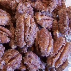 Bourbon Candied Pecans