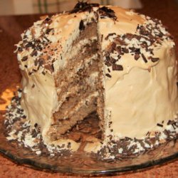 Toffee-tiramisu Layer Cake