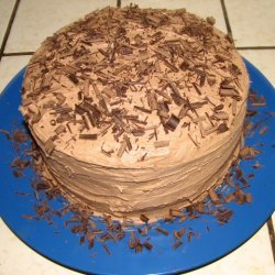 Triple Layer Mocha Cake