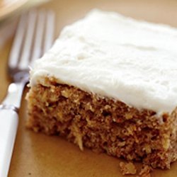 Parsnip Spice Cake With Ginger Cream Cheese Frosti...