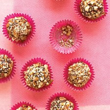 Bodacious Bourbon-pecan Truffles