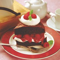 Chocolate-raspberry Cake