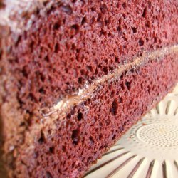 Maroon Chocolate Cake