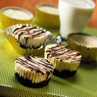 Individual Chocolate Coconut Cheesecakes