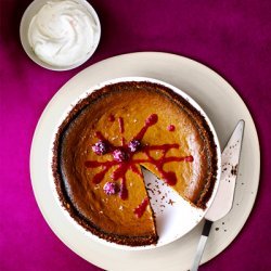 Pumpkin Gingersnap Pie