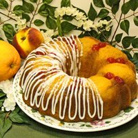 Fuzzy Navel Cake