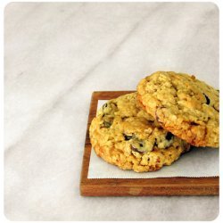 Almond Toffee Oatmeal Cookies