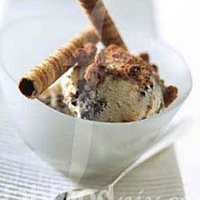 Black Sesame Seed Ice Cream