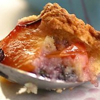 Blueberry And Nectarine Cobbler