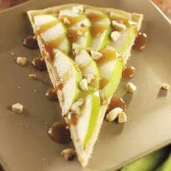 Caramel Apple Cookie Pizza