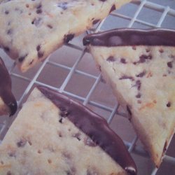 Chocolate Chip Orange Shortbread