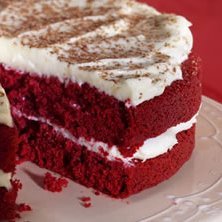 Red Velvet Cake With Cream Cheese Frosting