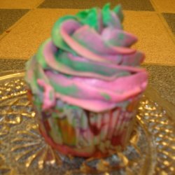 Tie-die Cupcakes Or Cake