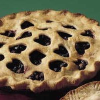 Fresh Blueberry Pie