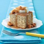 Butter Rum Banana Cake