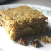 Maple Walnut Zucchini Squares