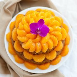 Carrot Orange Ginger Vegan Cake