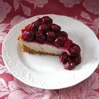 Creamy Cherry Almond Cheese Pie